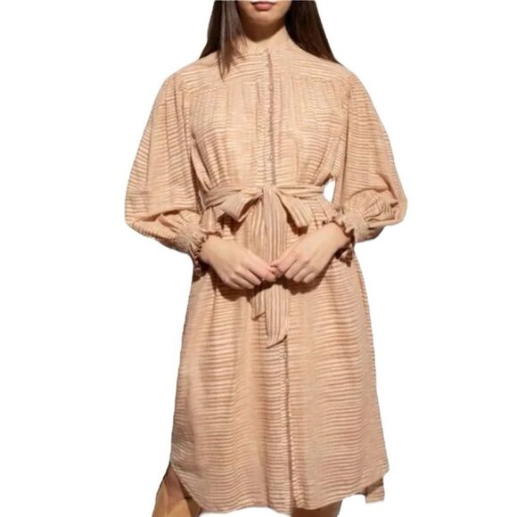 Ulla Johnson Fiora Poplin Midi Dress size 4 - Picture 1 of 13